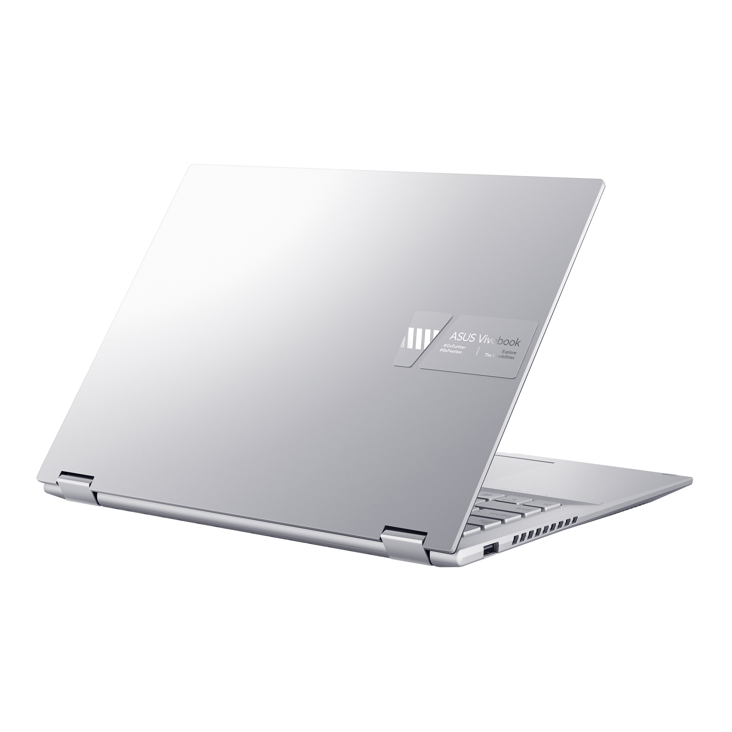 מחשב נייד עם מסך מגע Asus Vivobook S 14 Flip TP3402VA-LZ274W - Core i5-1335U 512GB SSD 16GB RAM Windows 11 - צבע כסוף שנה אחריות ע