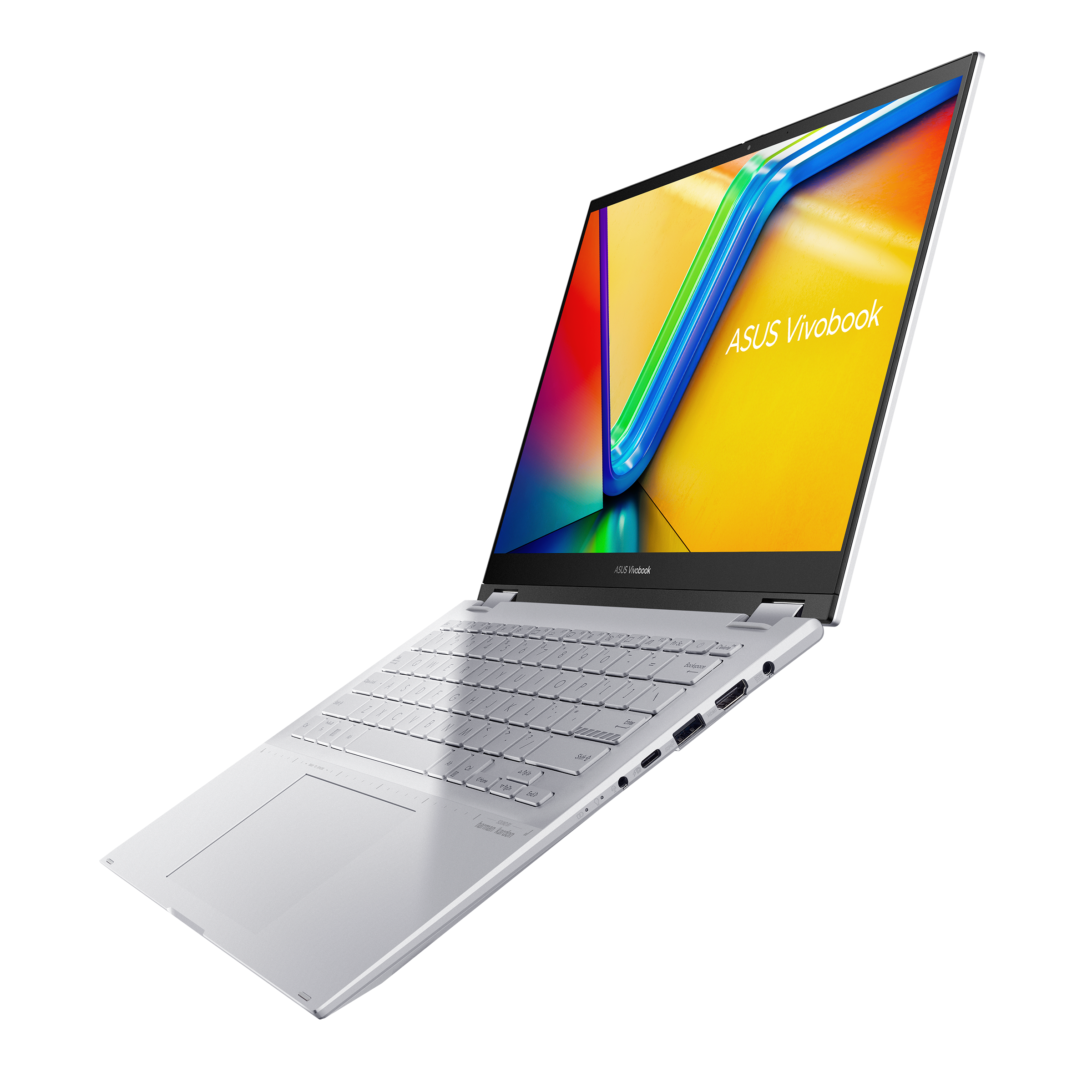 מחשב נייד עם מסך מגע Asus Vivobook S 14 Flip TP3402VA-LZ274W - Core i5-1335U 512GB SSD 16GB RAM Windows 11 - צבע כסוף שנה אחריות ע