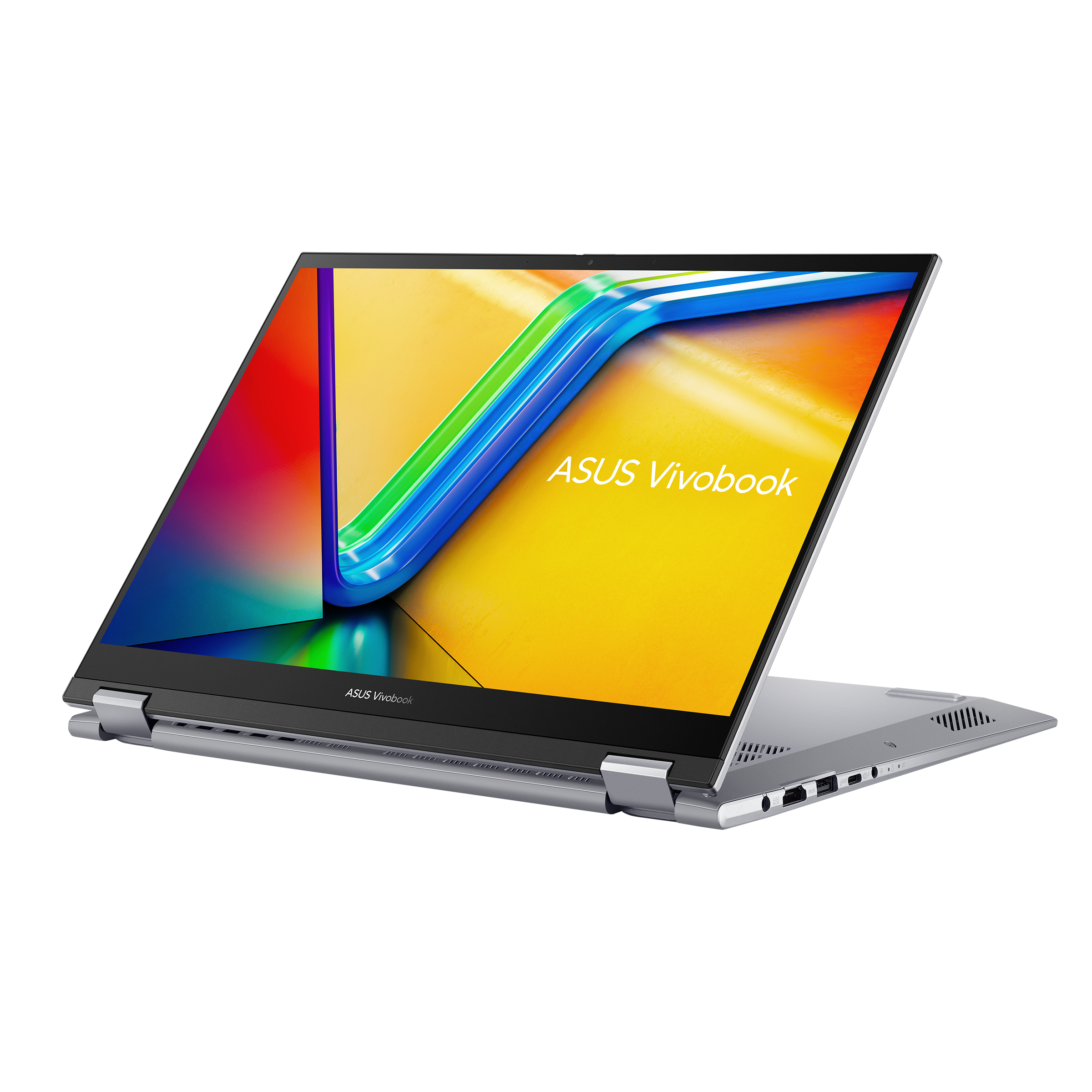 מחשב נייד עם מסך מגע Asus Vivobook S 14 Flip TP3402VA-LZ274W - Core i5-1335U 512GB SSD 16GB RAM Windows 11 - צבע כסוף שנה אחריות ע