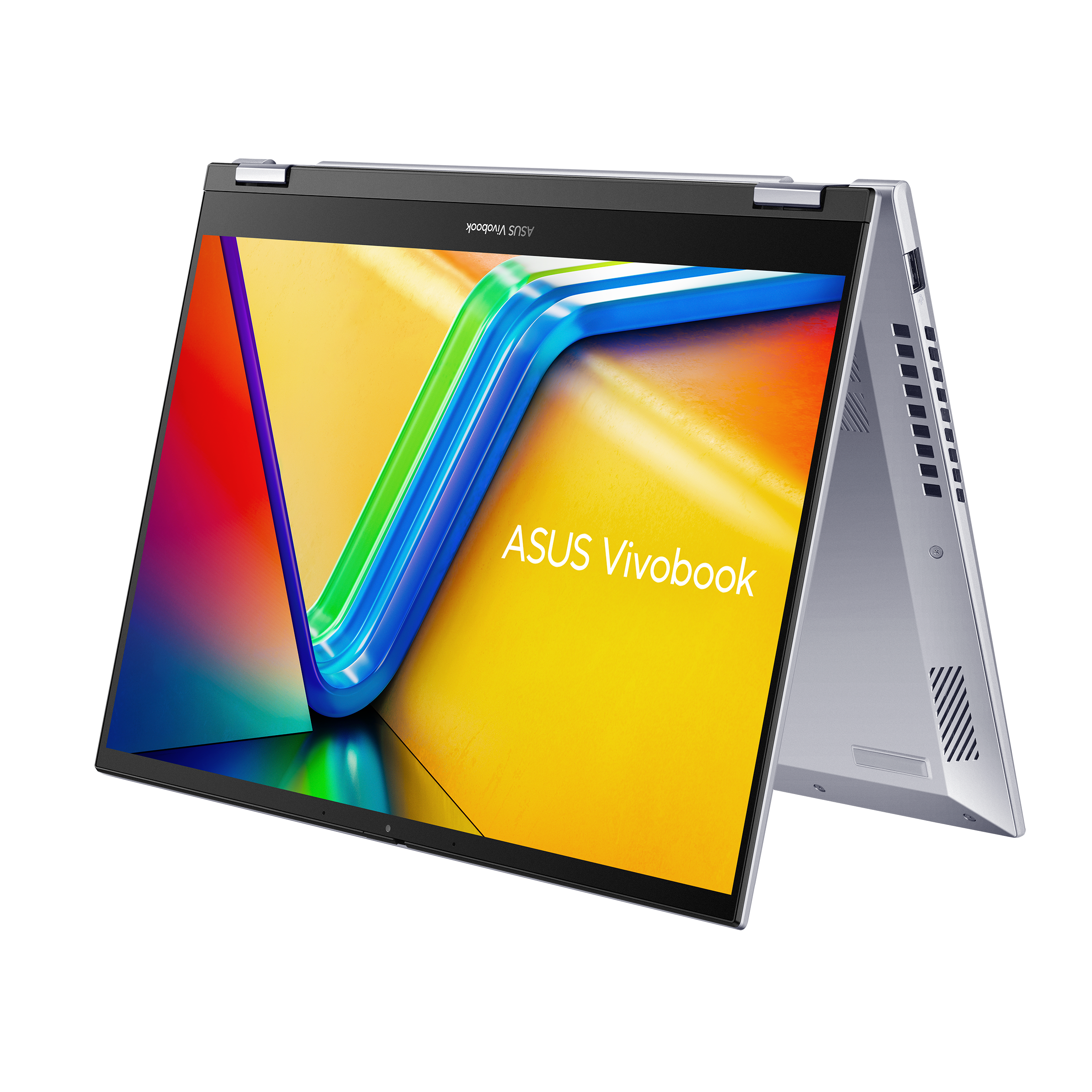 מחשב נייד עם מסך מגע Asus Vivobook S 14 Flip TP3402VA-LZ274W - Core i5-1335U 512GB SSD 16GB RAM Windows 11 - צבע כסוף שנה אחריות ע