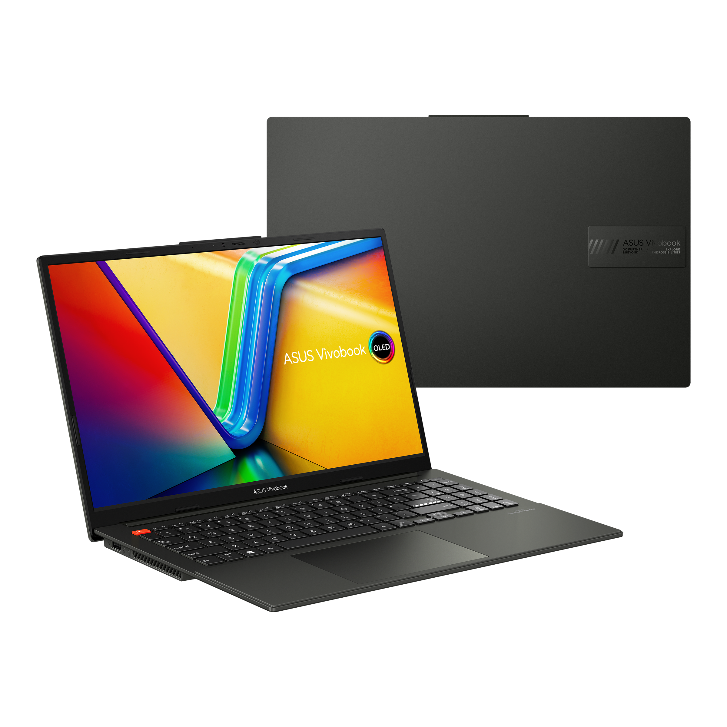מחשב נייד Asus Vivobook S 15 OLED K5504VA-MA220W - Core i5-13500H 512GB SSD 8GB RAM Windows 11 - צבע שחור שנה אחריות ע
