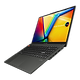 מחשב נייד Asus Vivobook S 15 OLED K5504VA-MA220W - Core i5-13500H 512GB SSD 8GB RAM Windows 11 - צבע שחור שנה אחריות ע