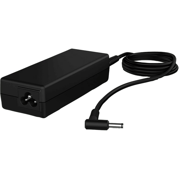 מטען למחשב נייד HP 90W AC 4.5mm W5D55AA - צבע שחור שנה אחריות עי היבואן רשמי
