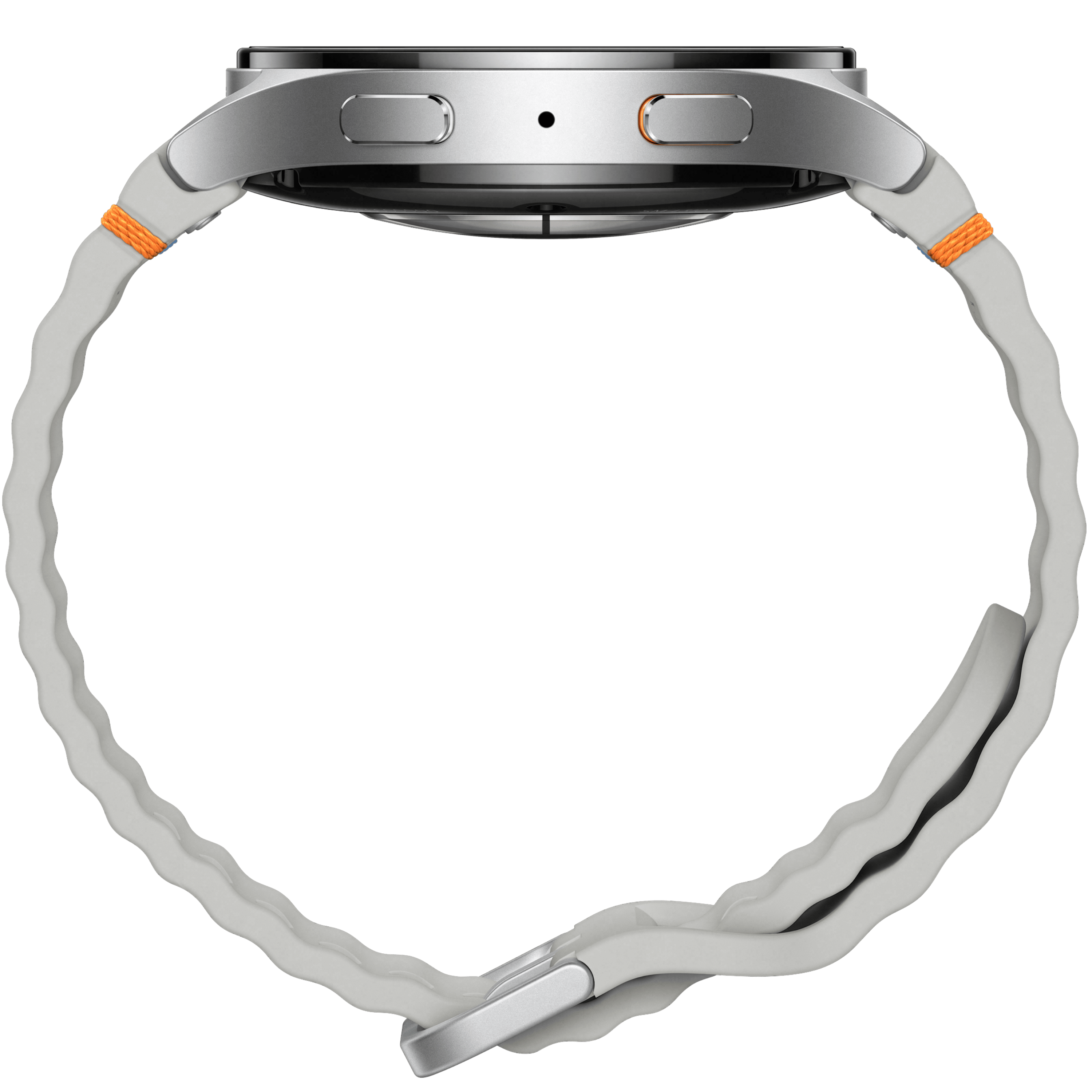 שעון חכם Samsung Galaxy Watch 7 SM-L315 44mm LTE IP68  - צבע כסוף שנה אחריות ע