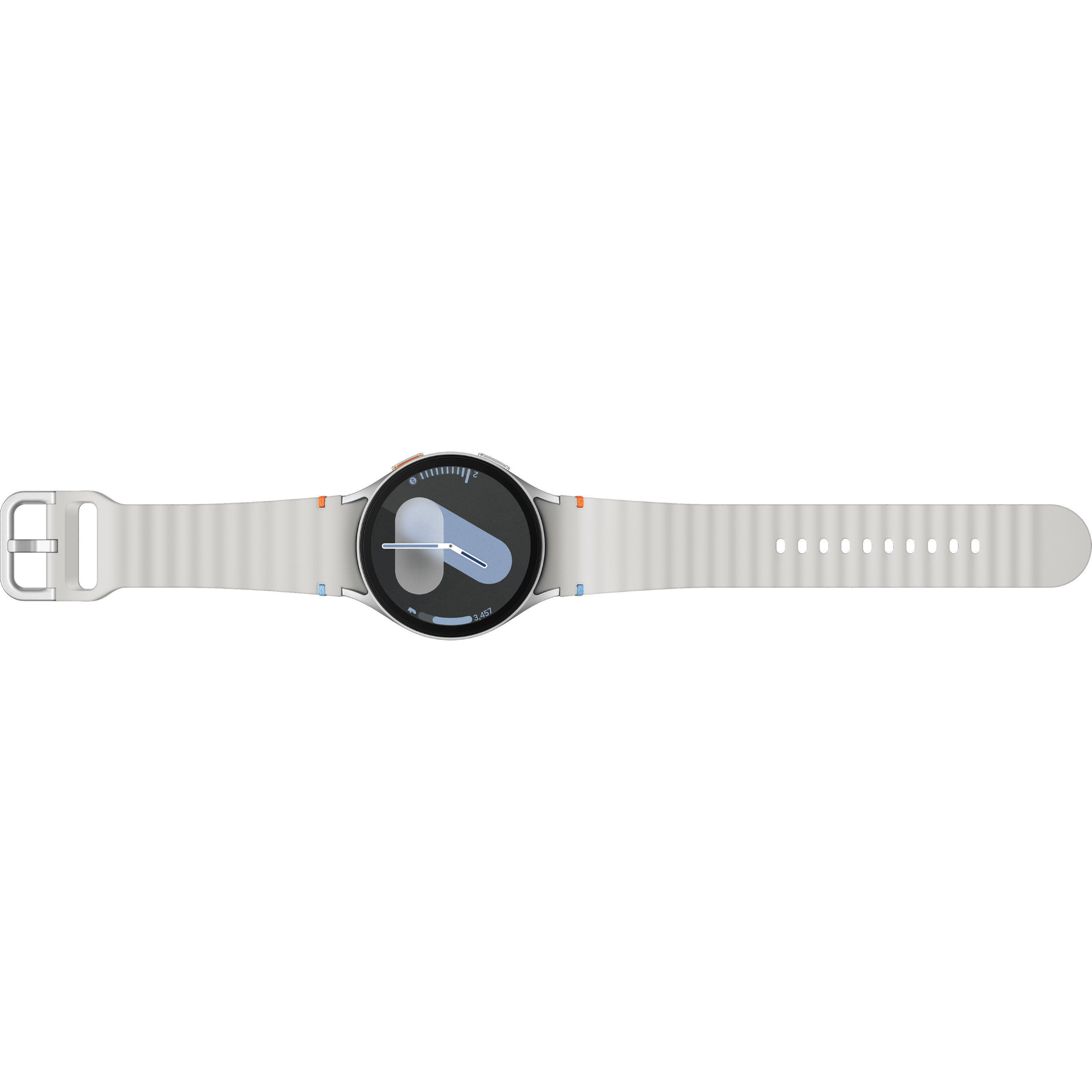 שעון חכם Samsung Galaxy Watch 7 SM-L315 44mm LTE IP68  - צבע כסוף שנה אחריות ע