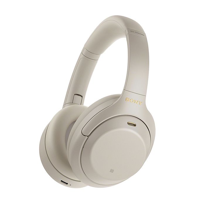 אוזניות אלחוטיות Sony WH-1000XM4 - צבע כסוף 