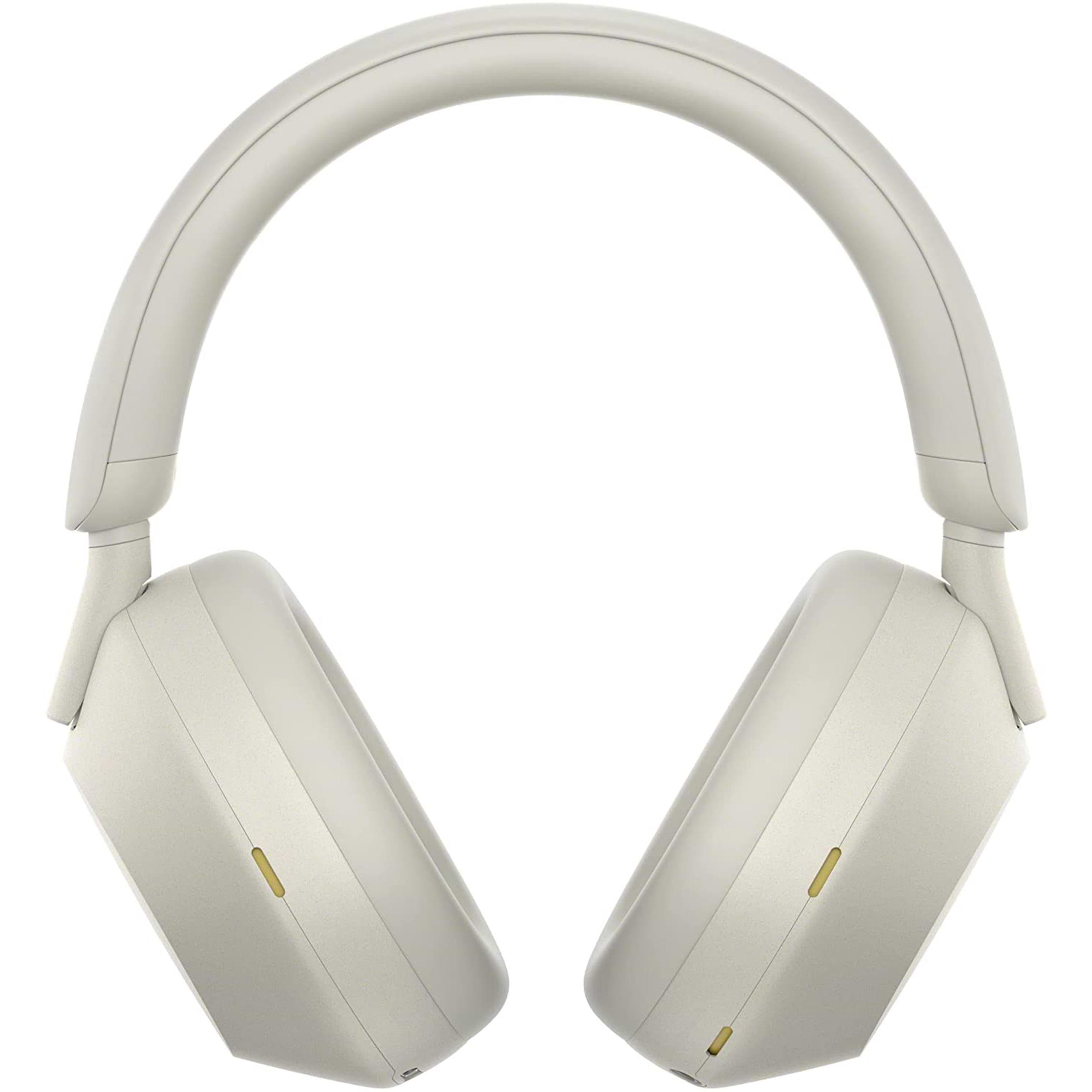 אוזניות אלחוטיות Sony WH-1000XM5S ANC - צבע כסוף שנתיים אחריות ע