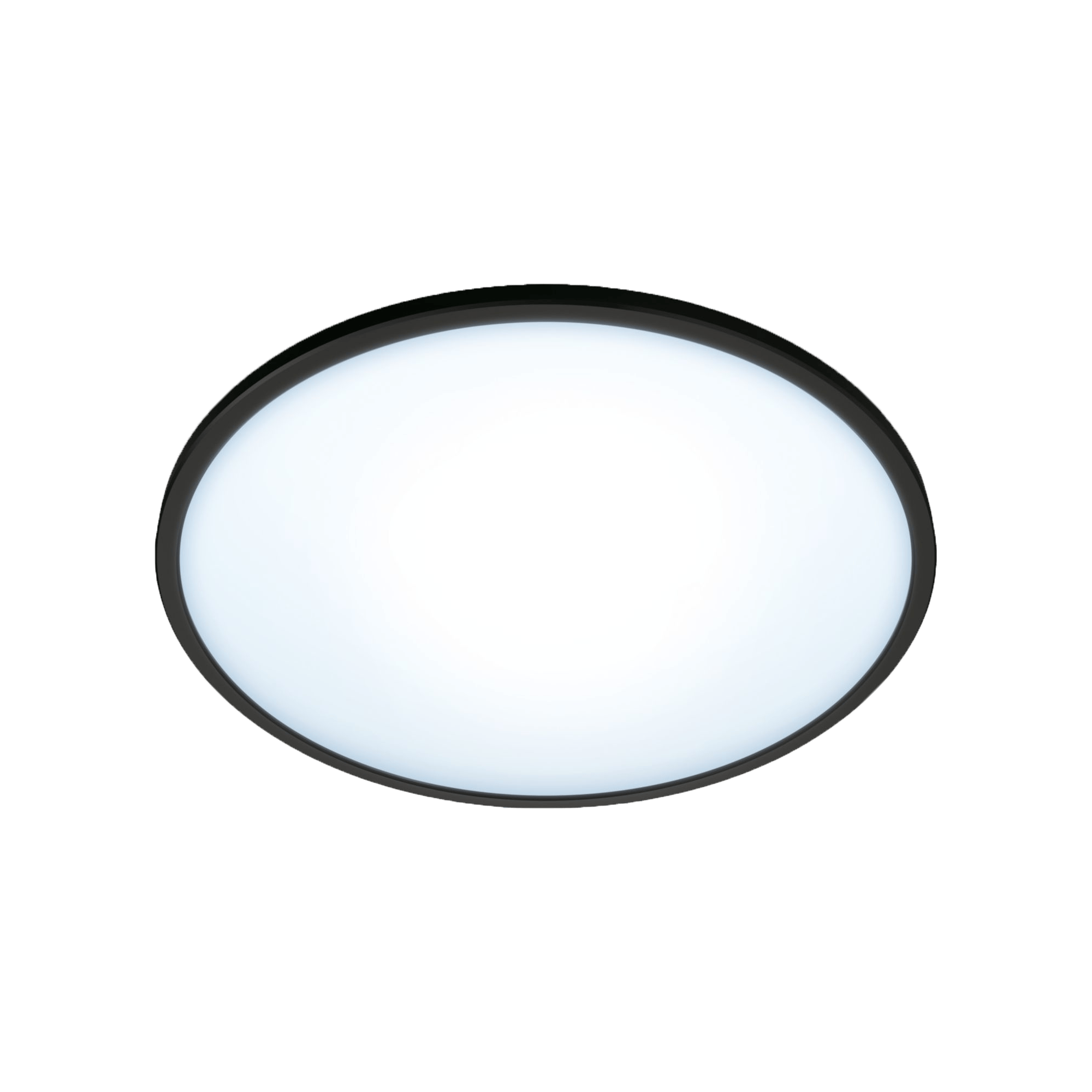  צמוד תקרה חכם Wiz SuperSlim WiZ Ceiling 16W B RD TW - צבע שחור שנתיים אחריות ע