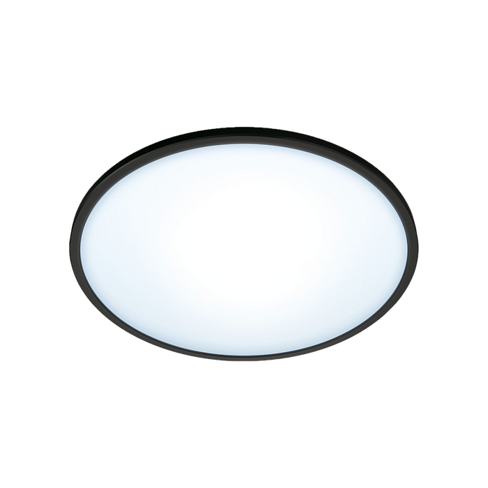  צמוד תקרה חכם Wiz SuperSlim WiZ Ceiling 16W B RD TW - צבע שחור שנתיים אחריות עי היבואן הרשמי
