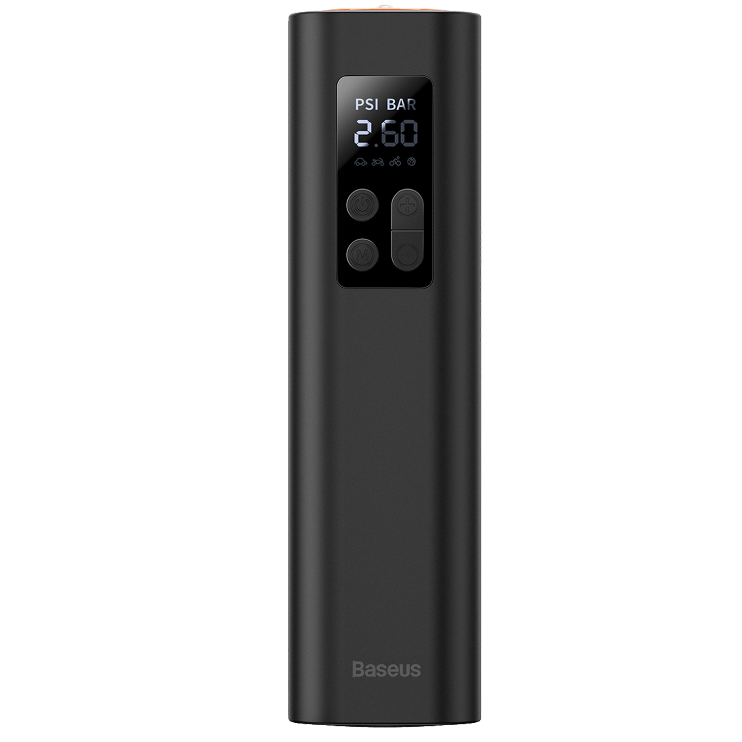 משאבה חשמלית Baseus Super Mini Inflator Pump - צבע שחור שנה אחריות ע