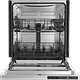 מדיח כלים אינטגרלי 12 מערכות כלים Midea WQP12-5315A-S/6467 - גימור נירוסטה אחריות ע"י היבואן הרשמי
