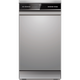 מדיח כלים עומד צר 10 מערכות כלים Midea WQP8-W7634C/6470 - צבע כסוף אחריות ע