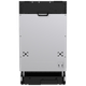 מדיח כלים אינטגראלי צר 10 מערכות כלים Midea WQP8-W7704M/6473 - אחריות ע"י היבואן הרשמי