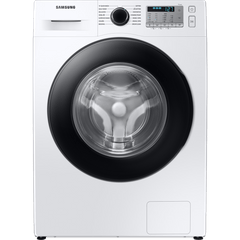 מכונת כביסה פתח חזית 8 ק"ג Samsung WW8STA046AH במהירות 1400 סל"ד - צבע לבן דלת שחורה אחריות ע"י סמסונג ישראל