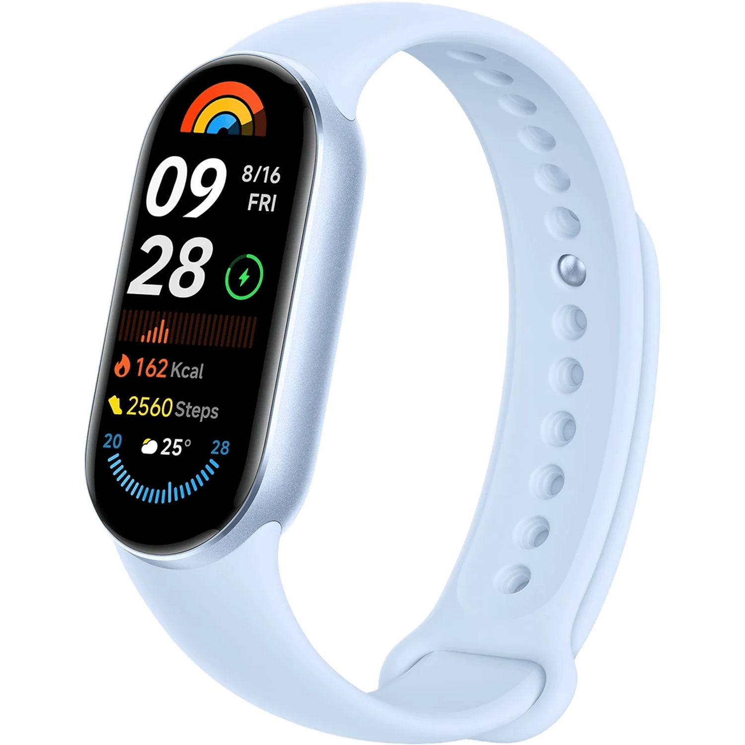 צמיד כושר חכם Xiaomi Smart Band 9 - צבע כחול שנה אחריות ע