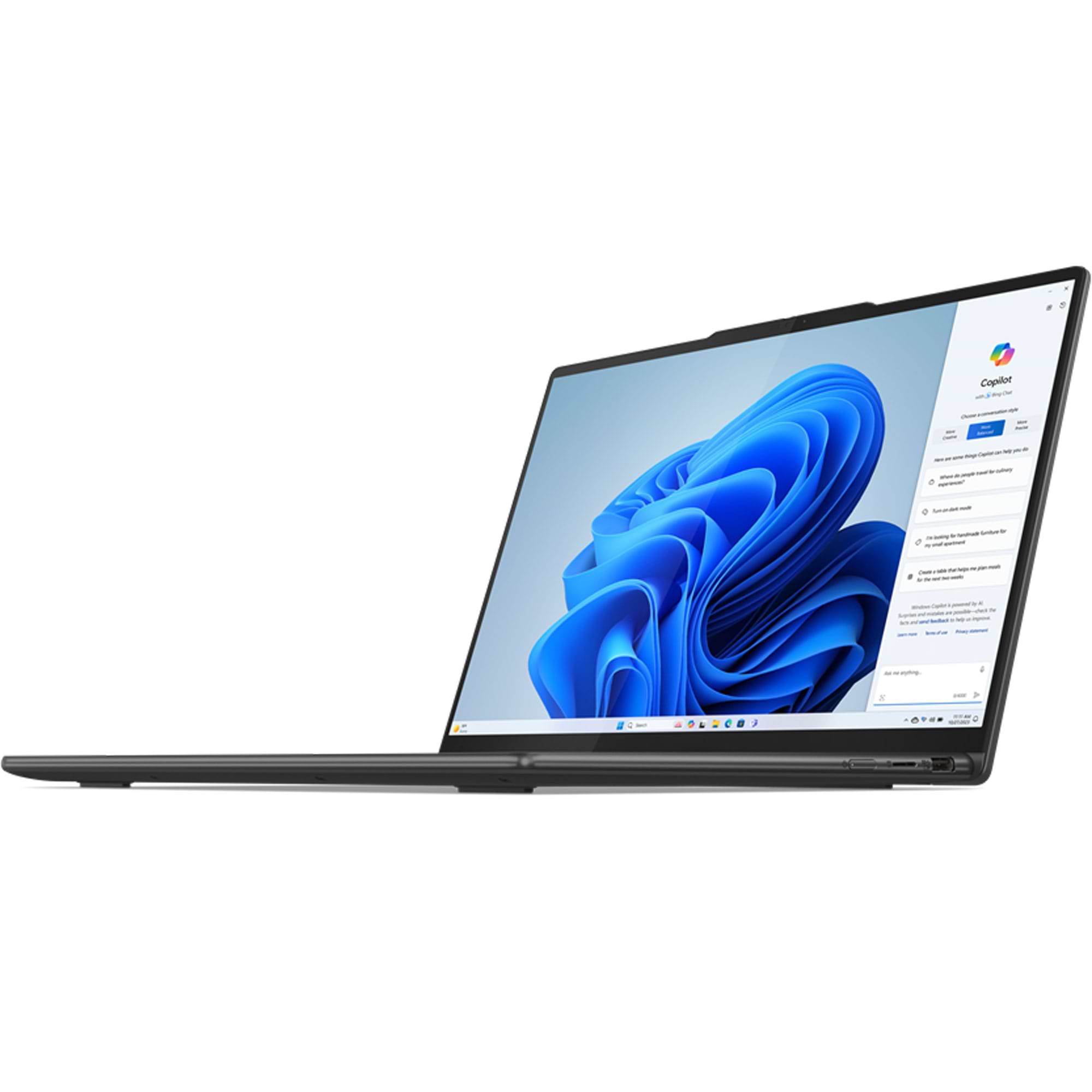 מחשב נייד עם מסך מגע Lenovo Yoga 7 14IML9 - 83DJ005YIV - Core Ultra 5-125U 1TB SSD 16GB RAM Windows 11 - צבע אפור שלוש שנות אחריות ע
