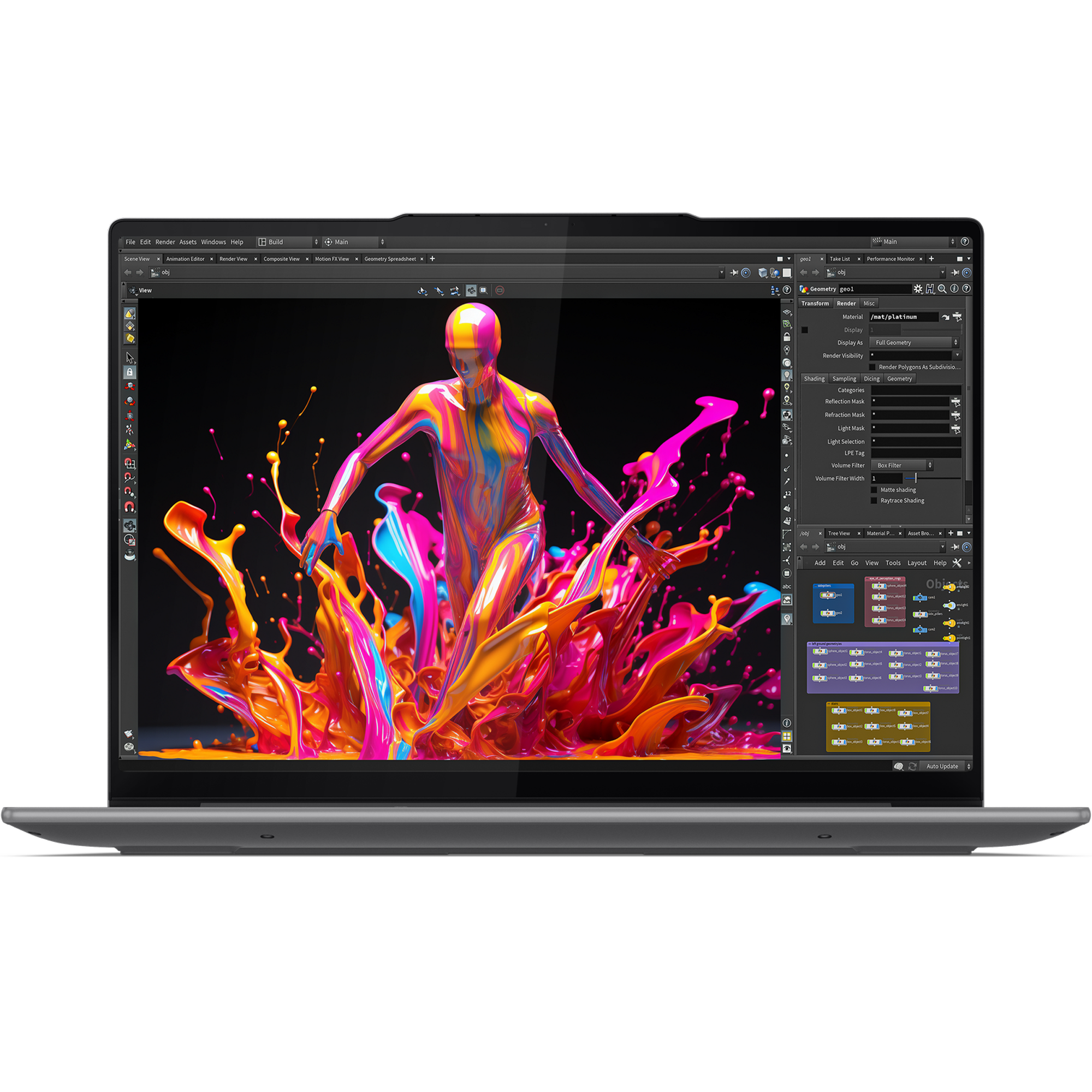 מחשב נייד Lenovo Yoga Pro 7 14ASP9 - 83HN001KIV - Ryzen AI 9 365 1TB SSD 32GB RAM Windows 11 Pro - צבע אפור שלוש שנות אחריות ע