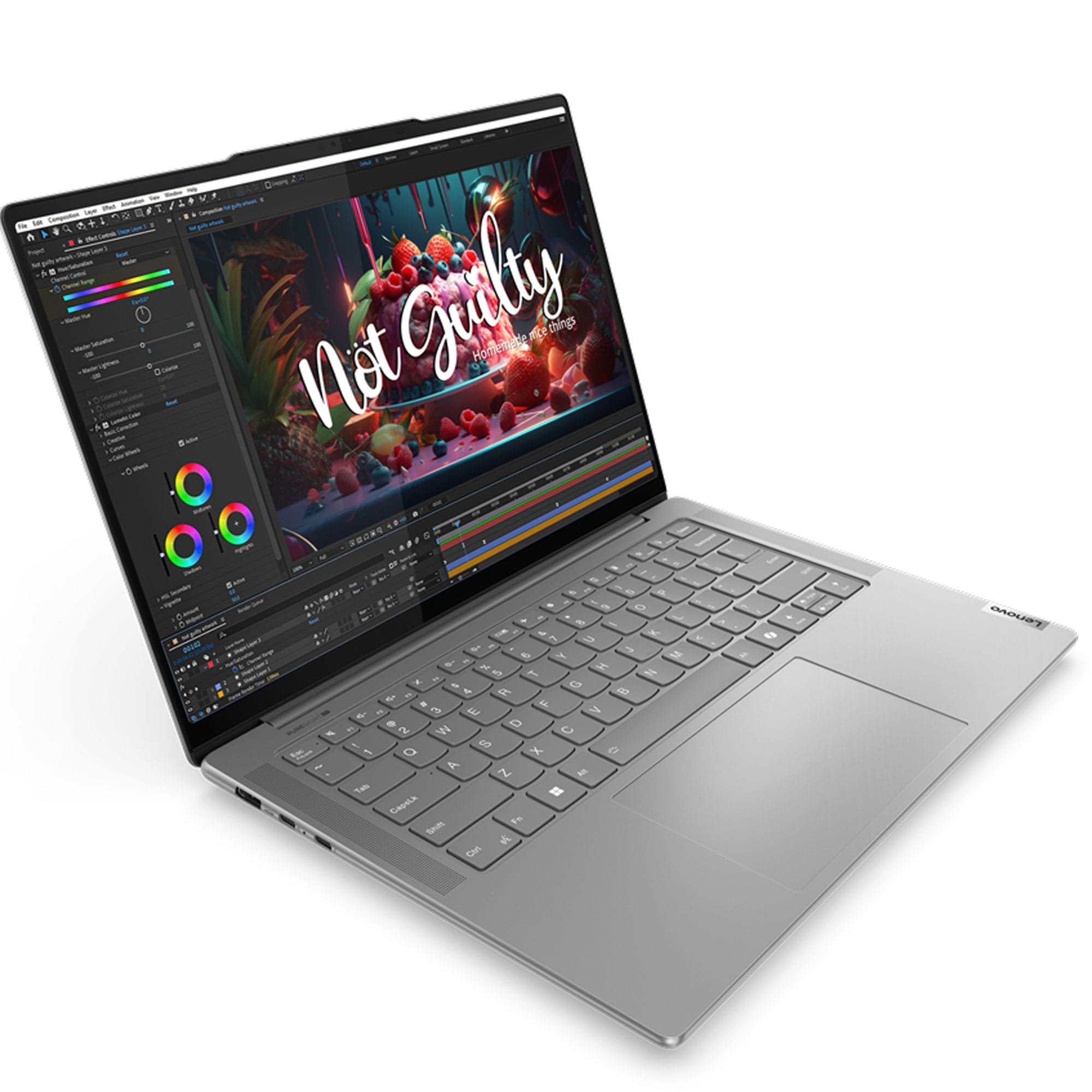 מחשב נייד עם מסך מגע Lenovo Yoga Pro 7 14IMH9 - 83E2003LIV - Core Ultra 7-155H 1TB SSD 32GB RAM Windows 11 Pro - צבע אפור שלוש שנות אחריות ע