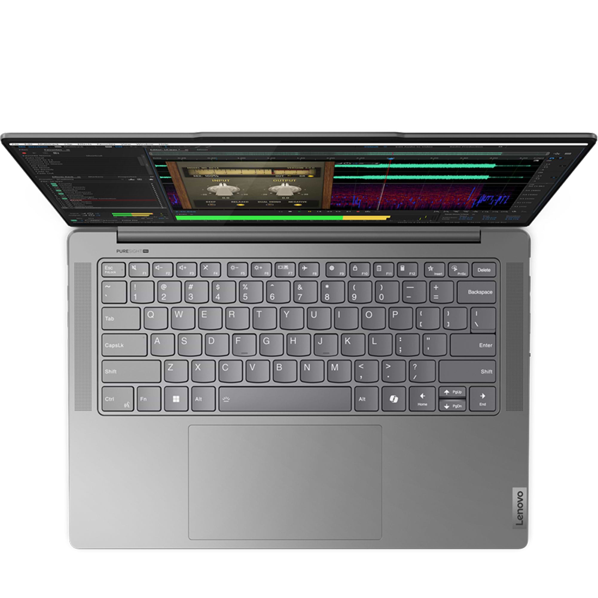 מחשב נייד עם מסך מגע Lenovo Yoga Pro 7 14IMH9 - 83E2003LIV - Core Ultra 7-155H 1TB SSD 32GB RAM Windows 11 Pro - צבע אפור שלוש שנות אחריות ע
