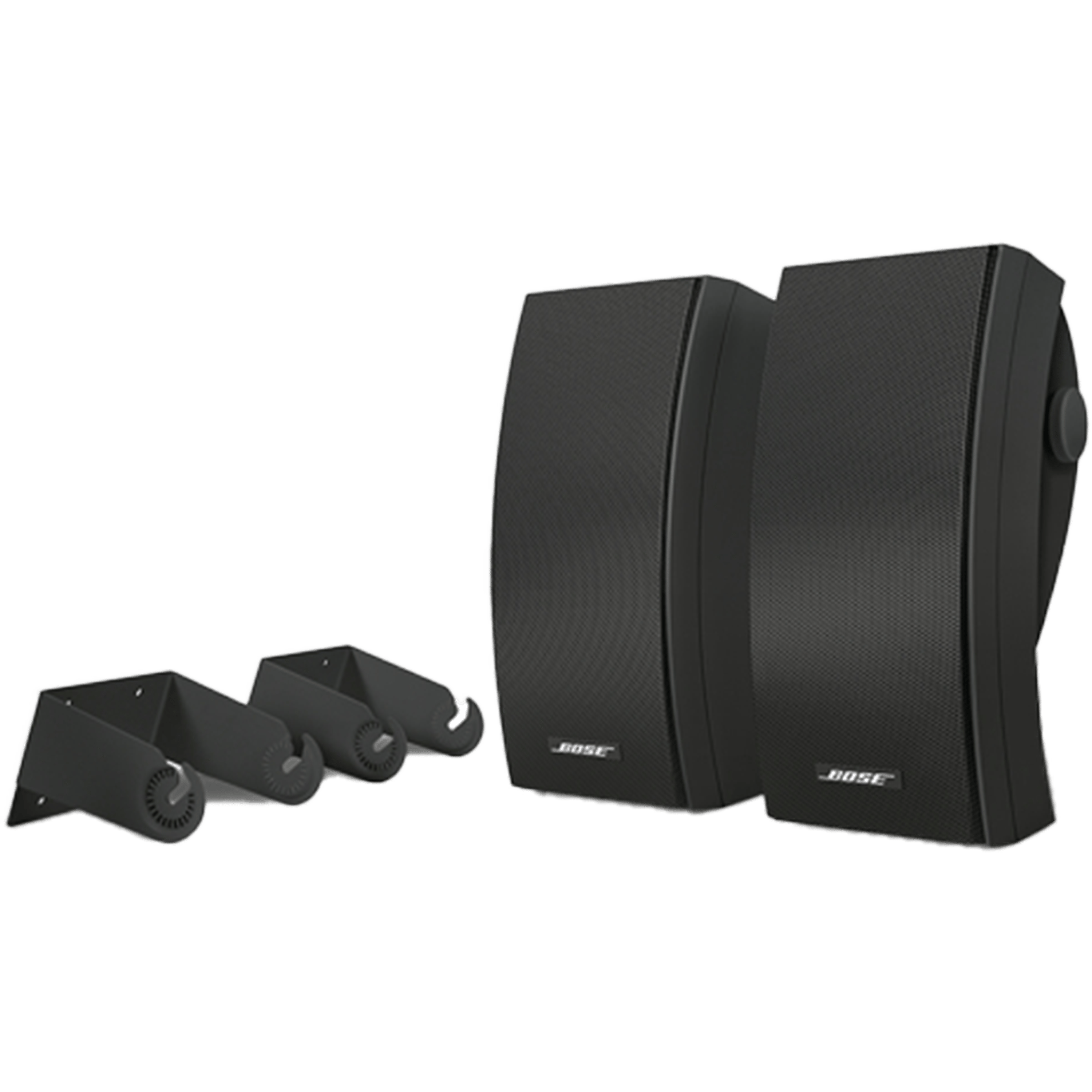 זוג רמקולים סטריאו חיצוניים Bose 251 - צבע שחור שנה אחריות ע