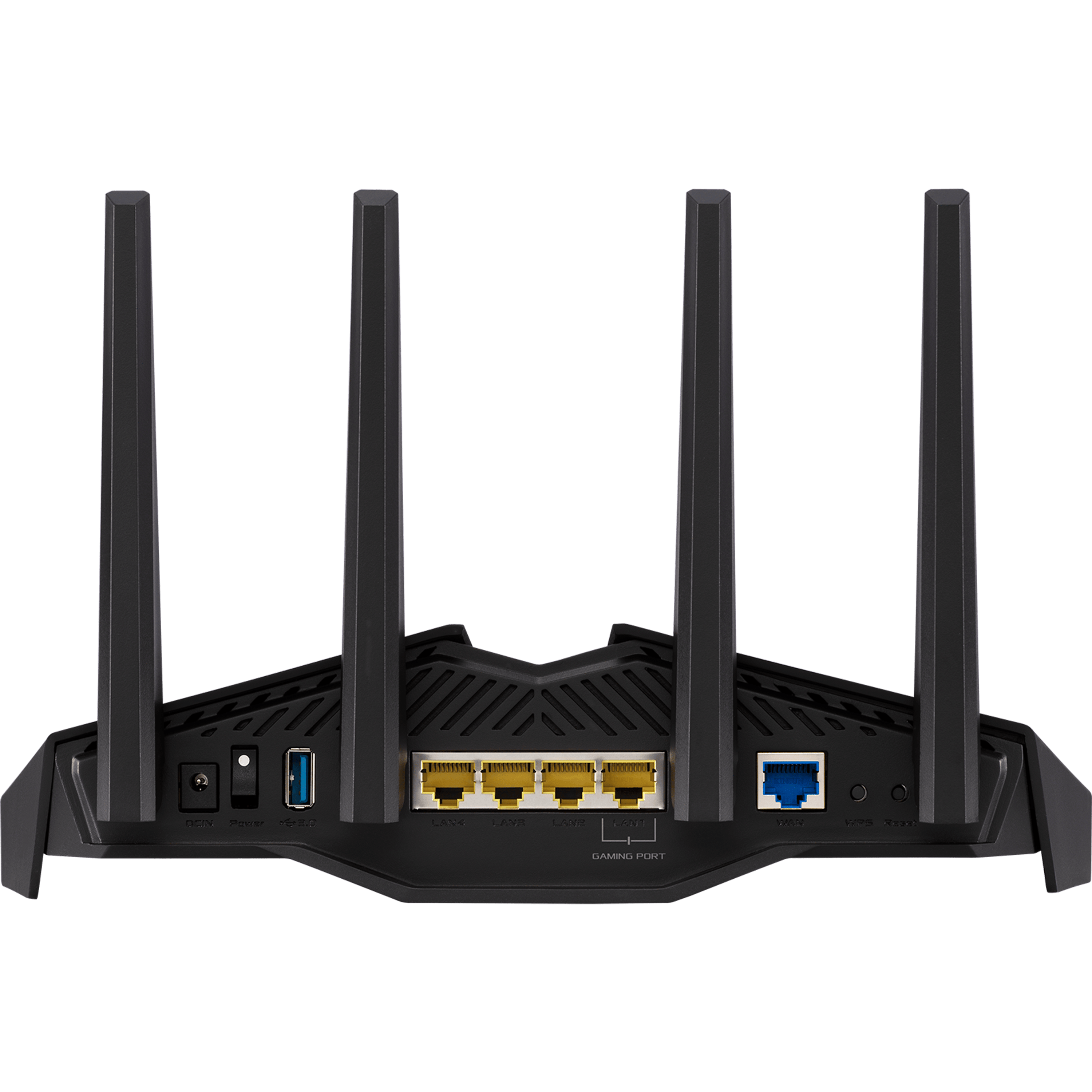 ראוטר גיימינג Asus RT-AX82U WiFi 6 - צבע שחור שלוש שנות אחריות ע