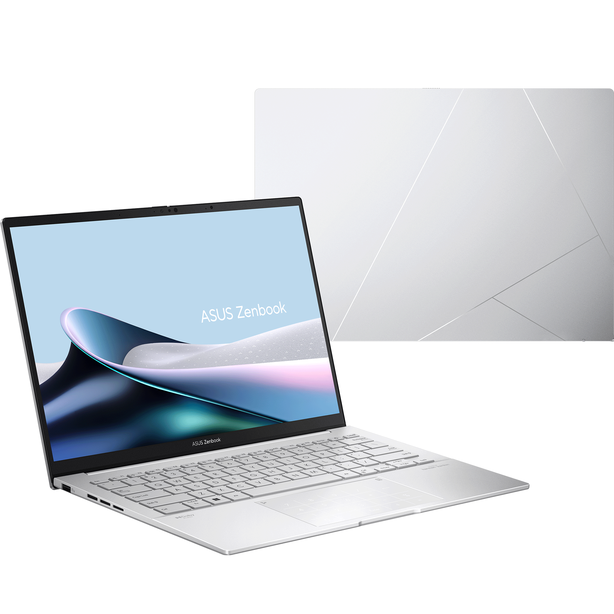 מחשב נייד Asus ZenBook 14 OLED UX3405MA-PP418W - Core Ultra-9 185H 1TB SSD 32GB RAM Windows 11 - צבע כסוף שנה אחריות ע