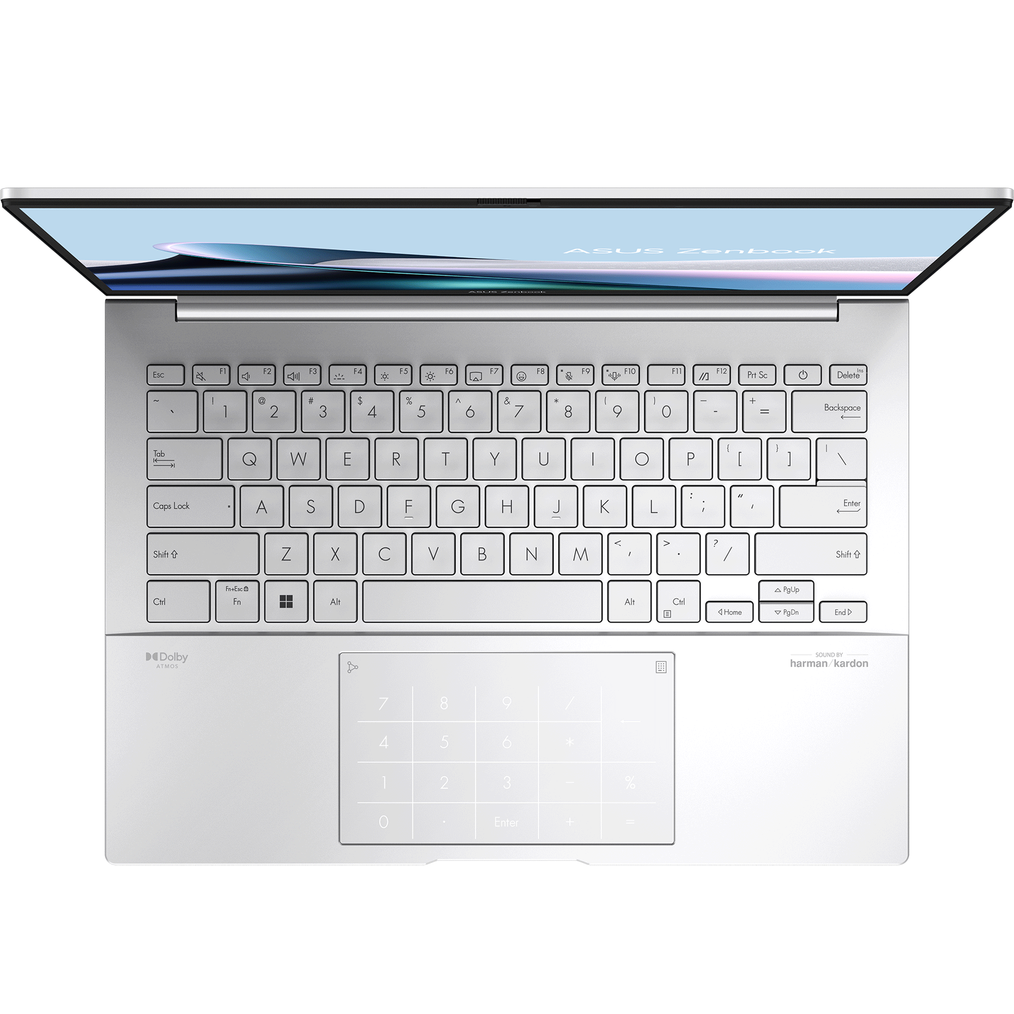 מחשב נייד Asus ZenBook 14 OLED UX3405MA-PP418W - Core Ultra-9 185H 1TB SSD 32GB RAM Windows 11 - צבע כסוף שנה אחריות ע