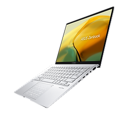 מחשב נייד Asus ZenBook 14 UX3402VA-KP146W - Core i5-1340P 512GB SSD 8GB RAM Windows 11 - צבע כסוף שנה אחריות ע"י היבואן הרשמי