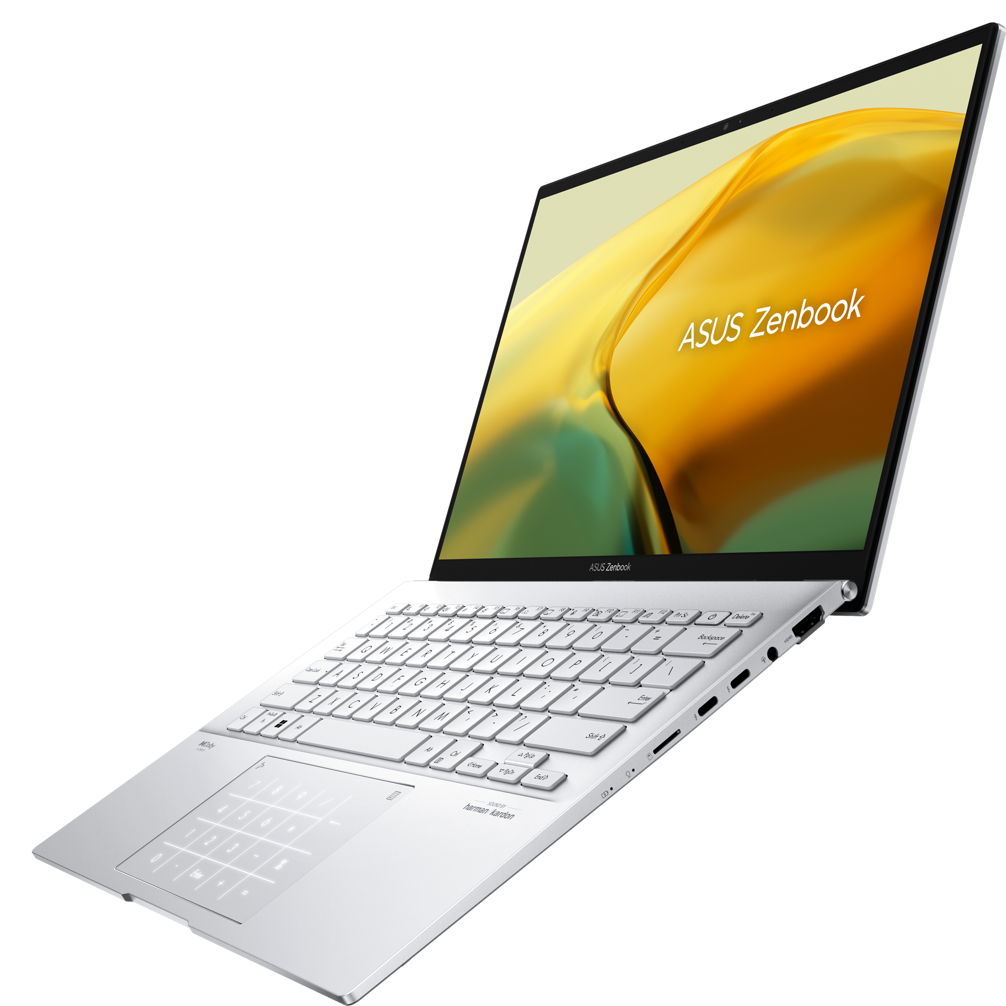 מחשב נייד Asus ZenBook 14 OLED UX3402VA-KM500W - Core i9-13900H 1TB SSD 16GB RAM Windows 11 - צבע כסוף שנה אחריות ע