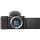 מצלמה דיגיטלית ללא מראה גוף בלבד Sony ZV-E10 - צבע שחור שלוש שנות אחריות ע"י היבואן הרשמי