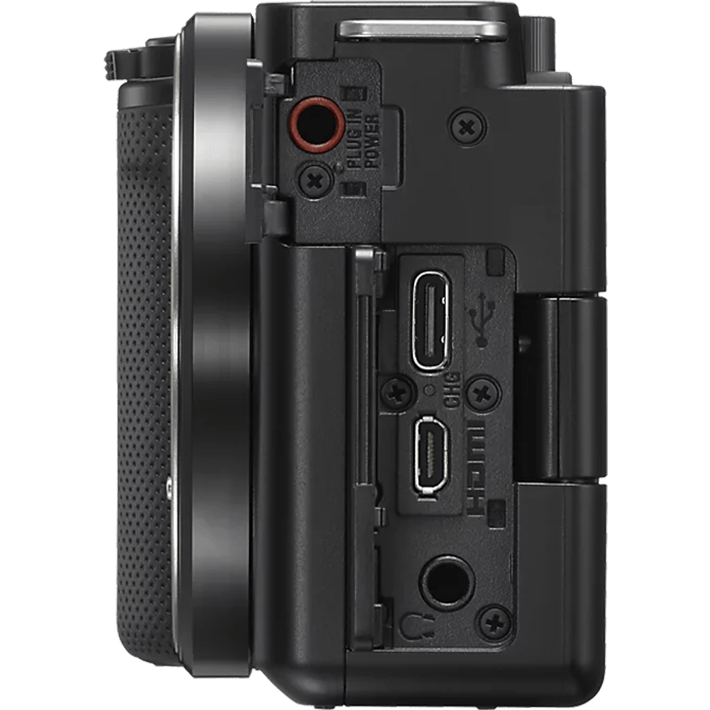 מצלמה דיגיטלית ללא מראה גוף בלבד Sony ZV-E10 - צבע שחור שלוש שנות אחריות ע
