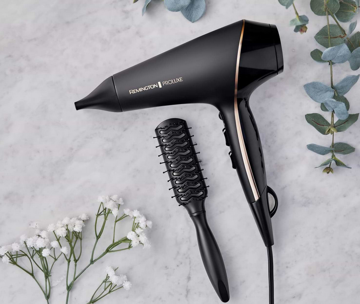 מייבש שיער מקצועי  Remington Proluxe AC9140B צבע שחור - אחריות ע"י שריג היבואן הרשמי