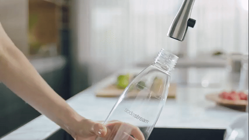מכשיר סודה סטרים Sodastream TERRA- צבע לבן שנה אחריות ע"י היבואן הרשמי 