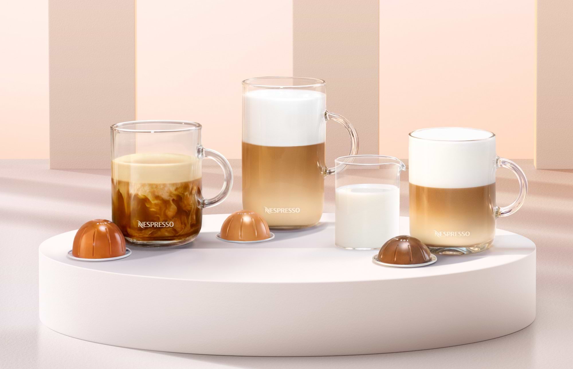 מכונות קפה Nespresso GDV5-IL-BK-NE vertuo lattissima - צבע שחור שנה אחריות ע"י היבואן הרשמי