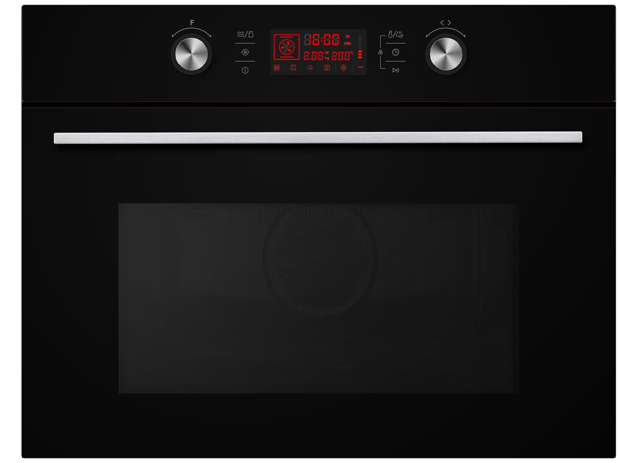 תנור בנוי משולב מיקרוגל בנפח 44 ליטר Electra TF944EH2-BK 200122 - צבע שחור אחריות ע"י היבואן הרשמי