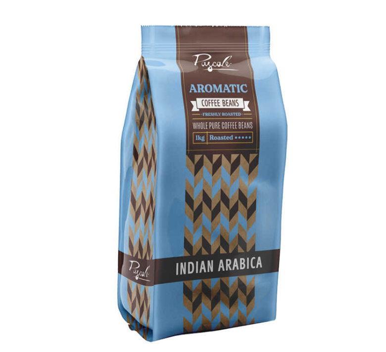 מארז 3 ק"ג פולי קפה 100% ערביקה פסקל Indian Arabica Pascale