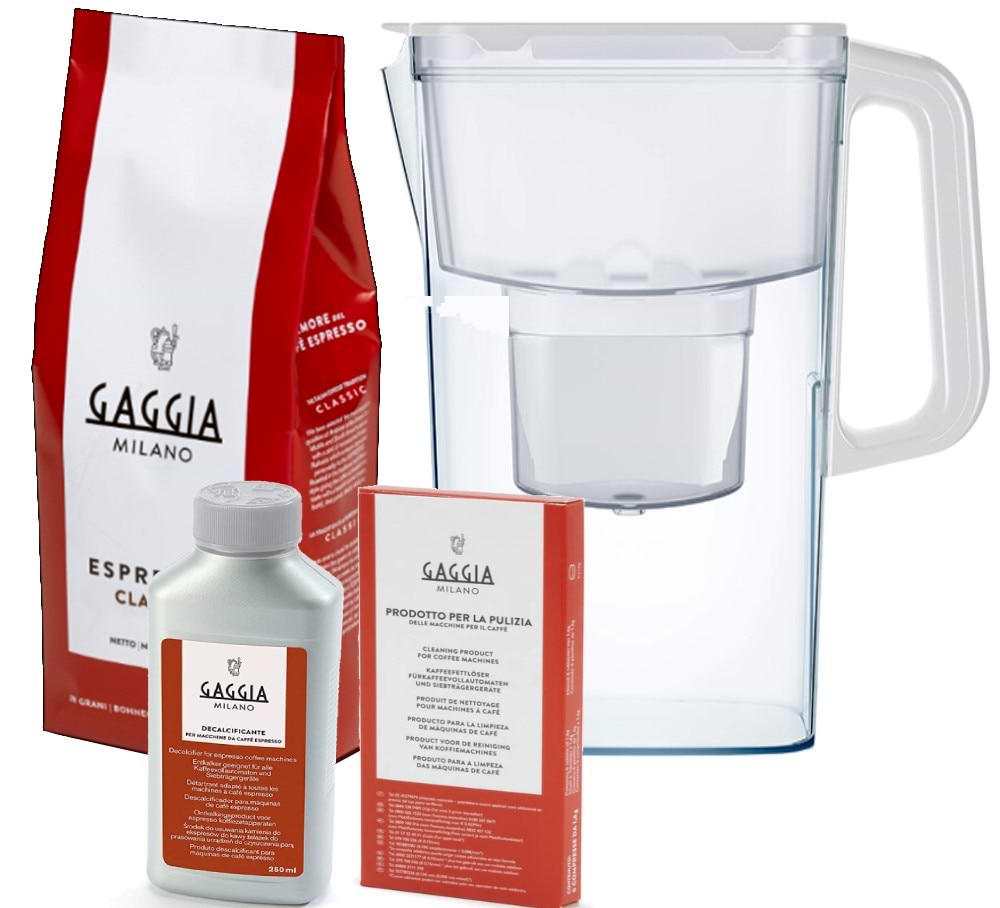 ערכה ניקיון למכונת קפה אוטומטית ופולי קפה Gaggia