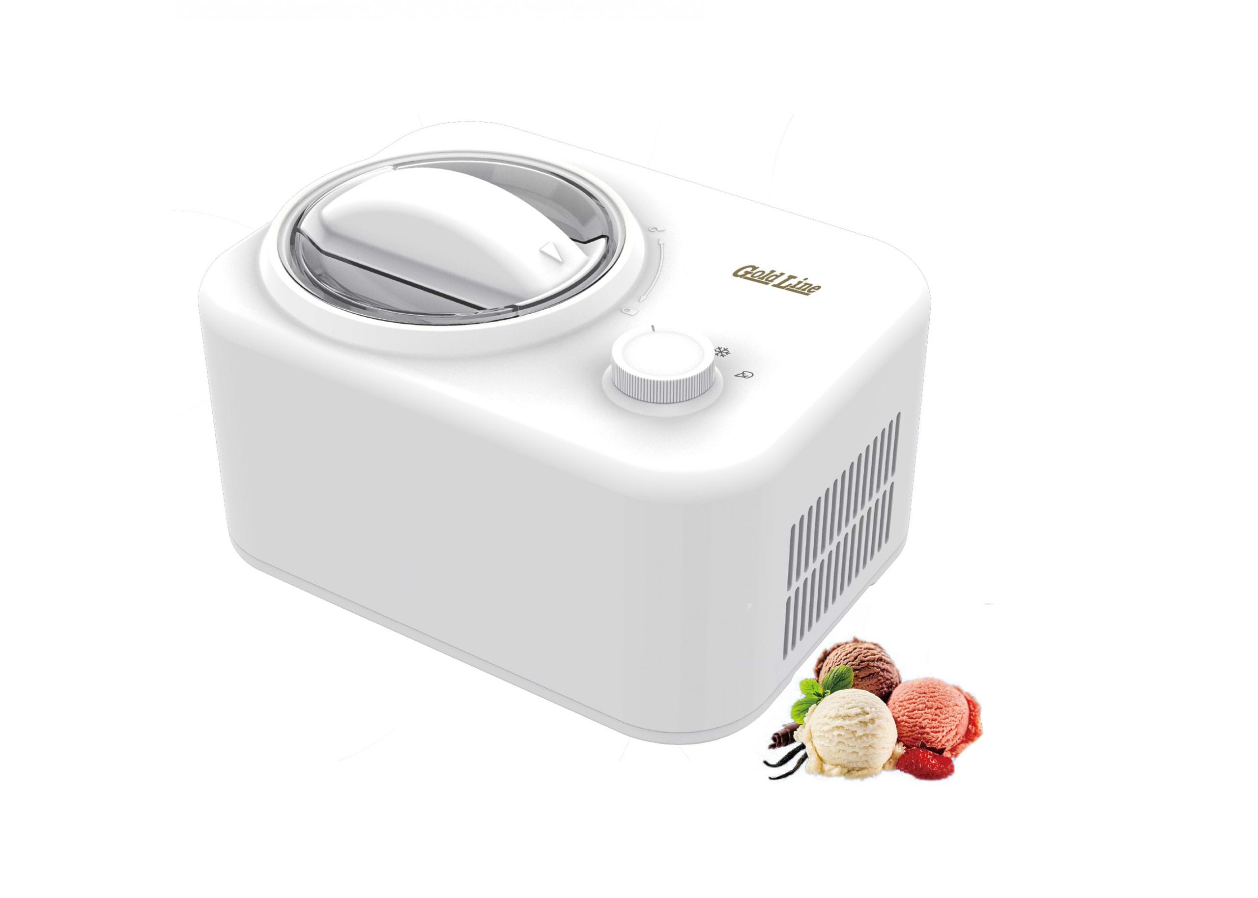 מכונה להכנת גלידה Goldline Ice Cream Maker ATL-8050  - שנה אחריות ע"י היבואן הרשמי