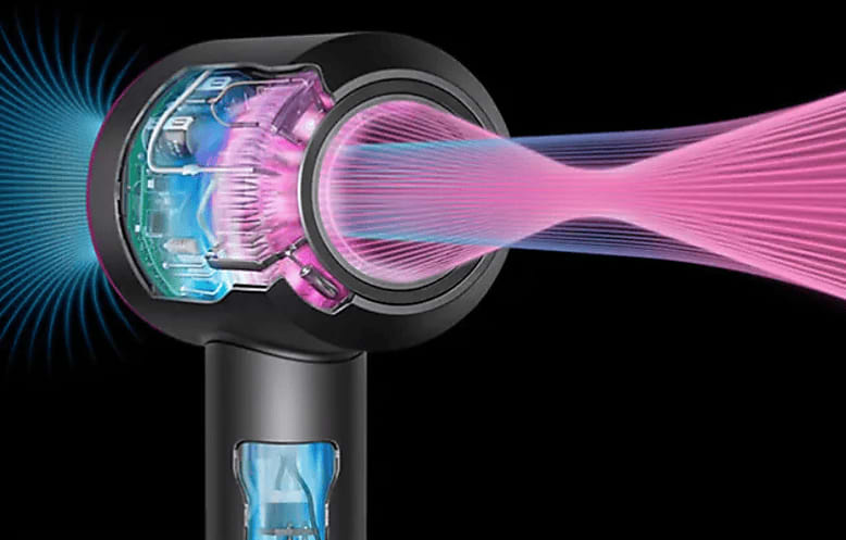 מייבש שיער Dyson HD07 Supersonic - צבע כחול סומק אחריות ע