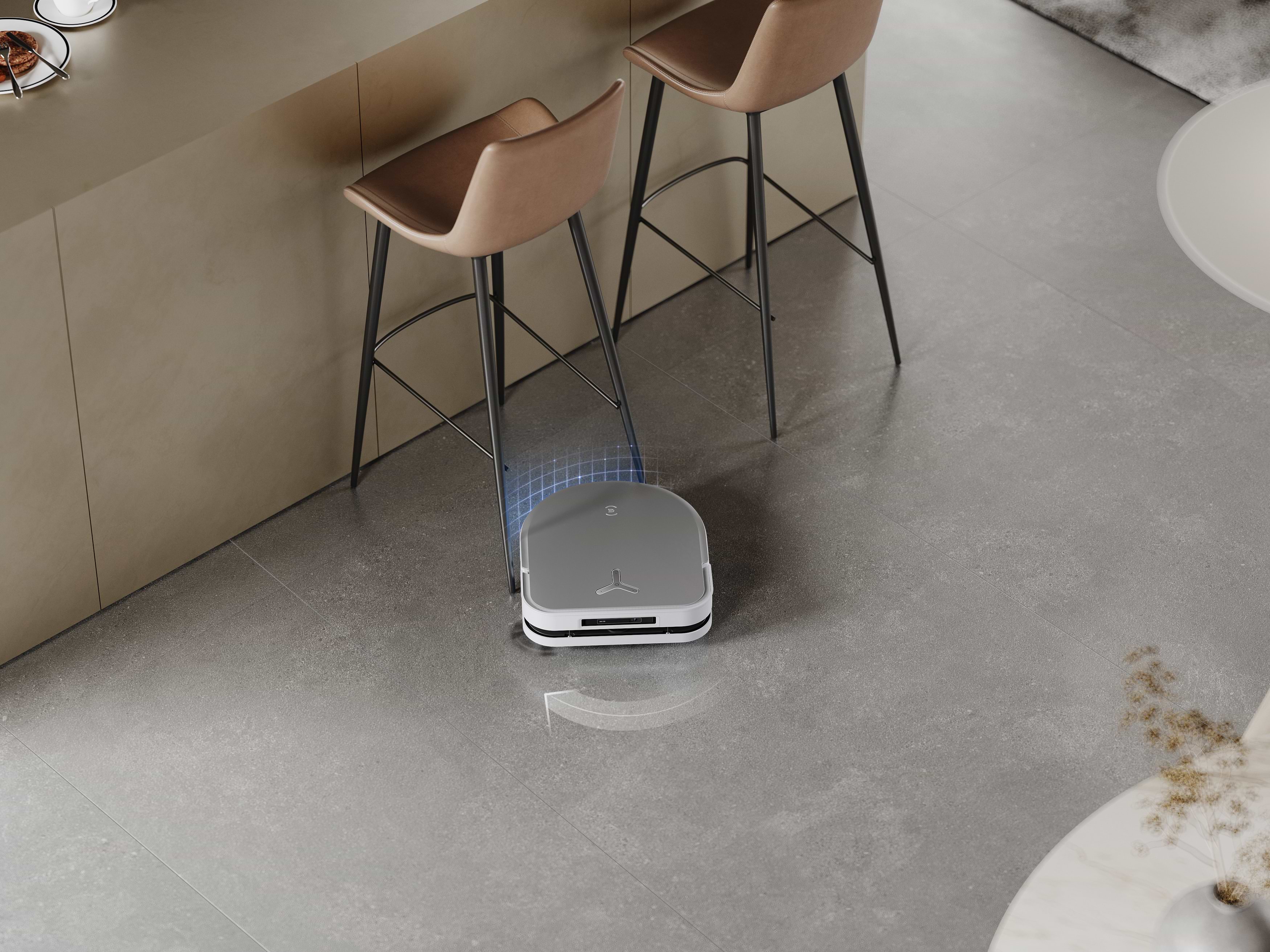 שואב רובוטי חכם עם תחנת עגינה Ecovacs Deebot X5 Pro Omni - צבע לבן שנתיים אחריות ע"י רונלייט היבואן הרשמי 