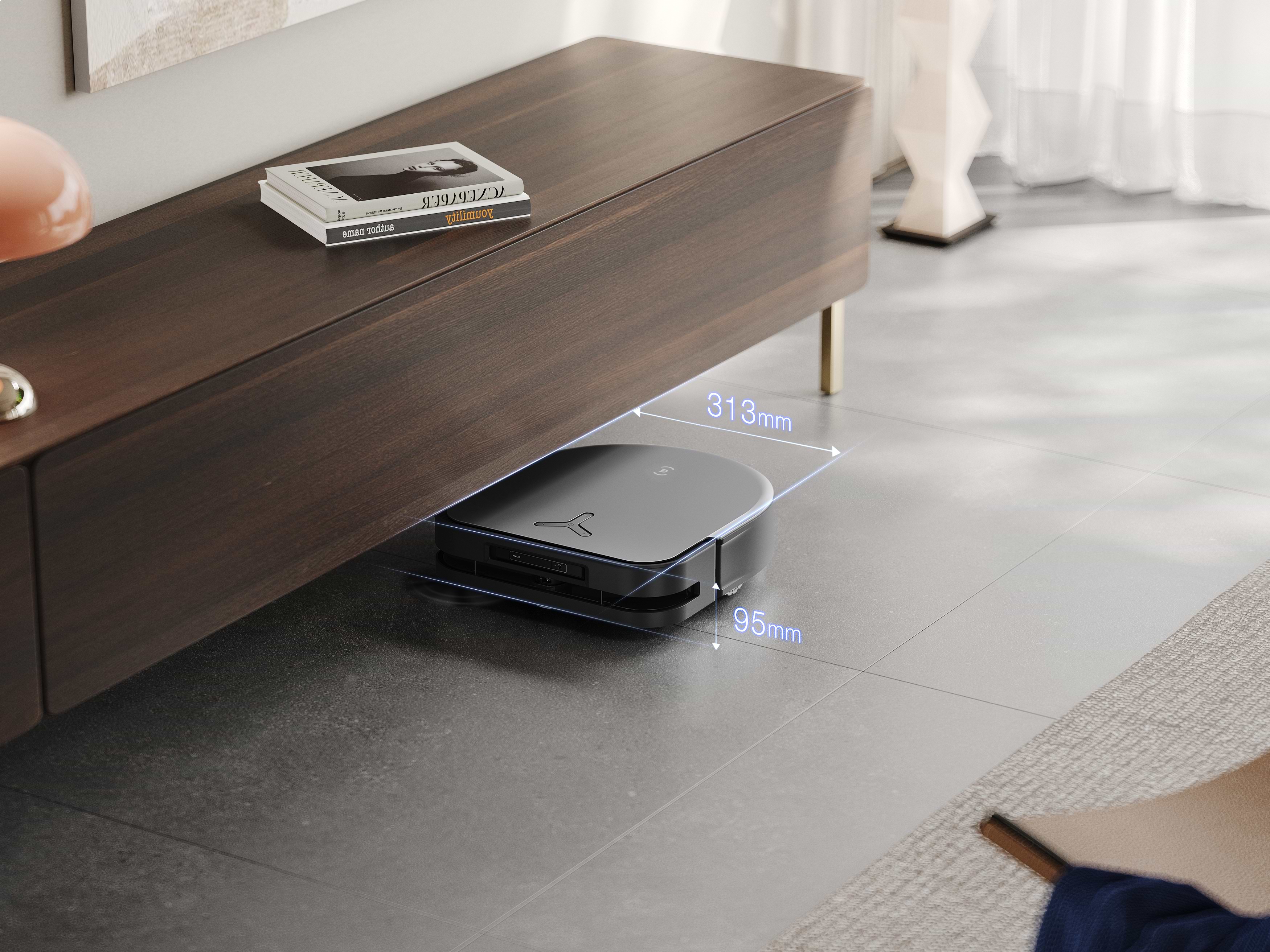 שואב רובוטי חכם עם תחנת עגינה Ecovacs Deebot X5 Pro Omni - צבע לבן שנתיים אחריות ע"י רונלייט היבואן הרשמי 