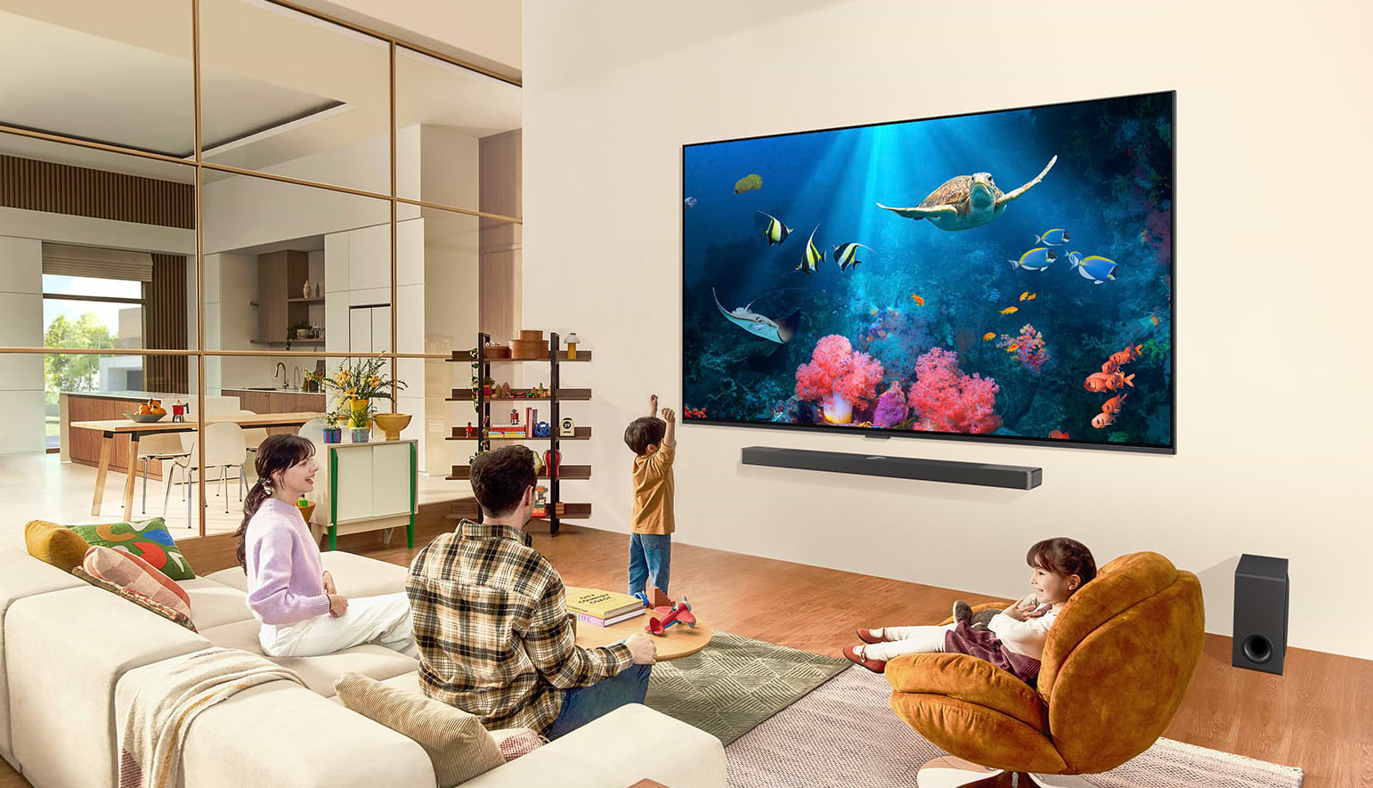 טלוויזיה חכמה 55 אינץ' LG 55QNED80T6B Smart tv 4K QNED - שנה אחריות ע"י היבואן הרשמי 