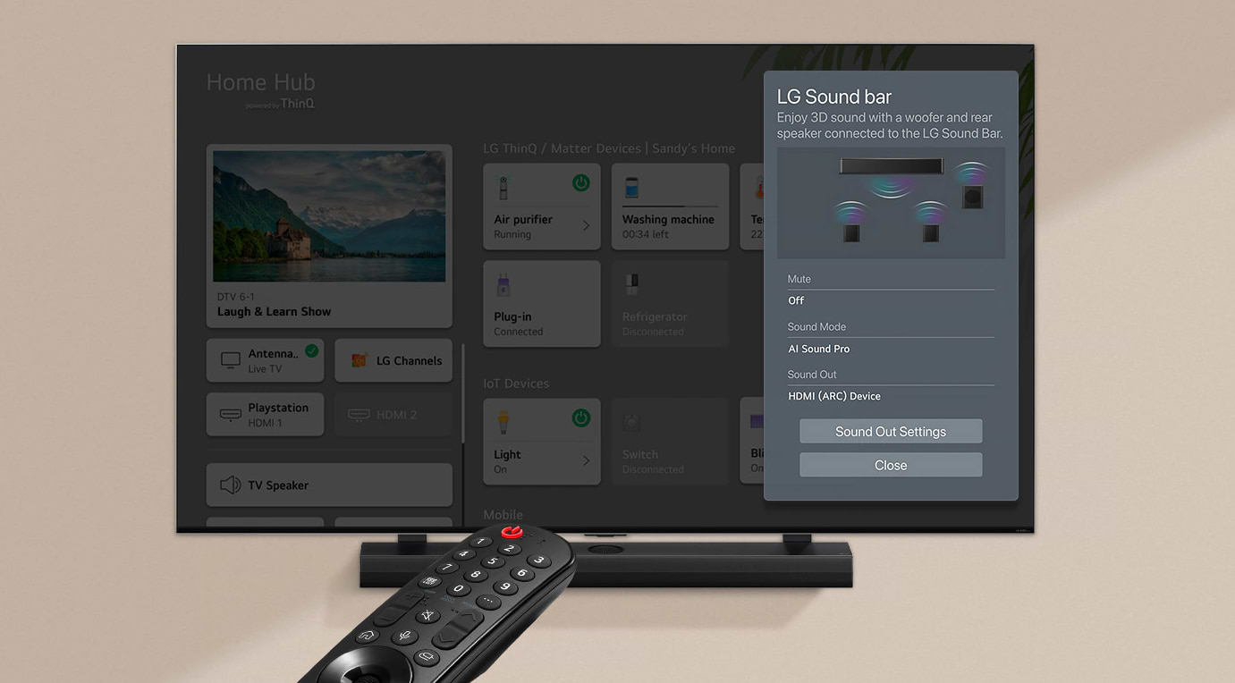 טלוויזיה חכמה 55 אינץ' LG 55QNED80T6B Smart tv 4K QNED - שנה אחריות ע"י היבואן הרשמי 