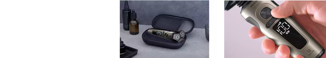 מכונת גילוח חשמלית לשימוש יבש ורטוב עם Philips SP9883/35 SkinIQ - שנתיים אחריות ע"י היבואן הרשמי