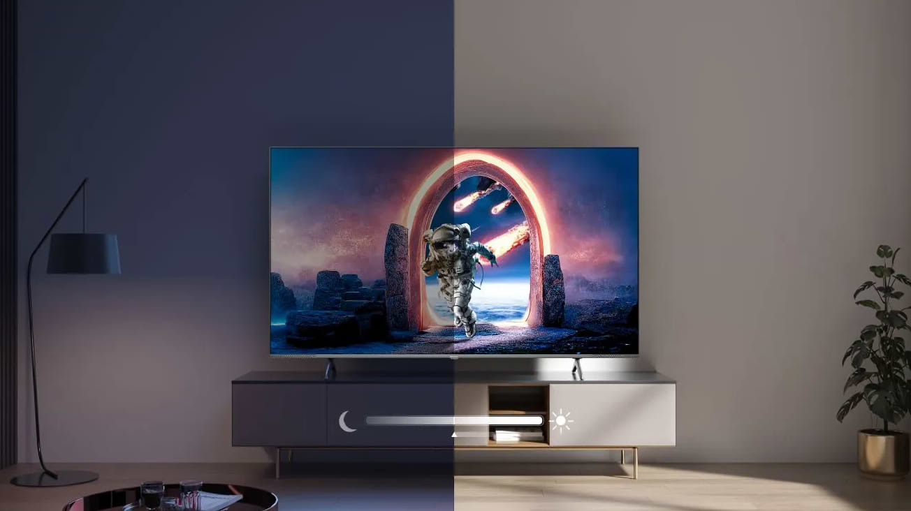 טלוויזיה חכמה 75 אינץ' Hisense 75E7KQ PRO Smart TV 4k QLED - שלוש שנים אחריות ע"י היבואן הרשמי 