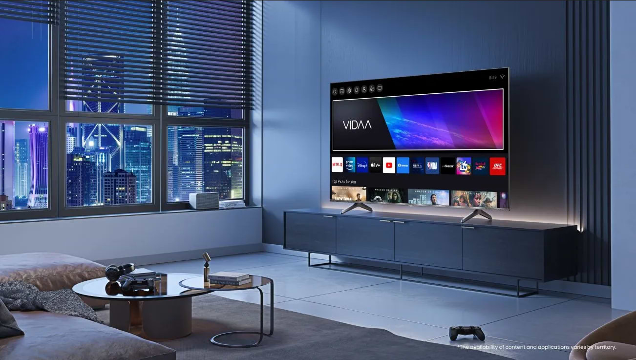 טלוויזיה חכמה 75 אינץ' Hisense 75E7KQ PRO Smart TV 4k QLED - שלוש שנים אחריות ע"י היבואן הרשמי 