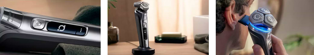 מכונת גילוח חשמלית לשימוש יבש ורטוב Philips S9975/55 - שנתיים אחריות ע