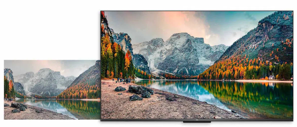 טלוויזיה חכמה 43" TCL 43P79B LED 4K Google TV - אחריות ע"י אלקטרה היבואן הרשמי 