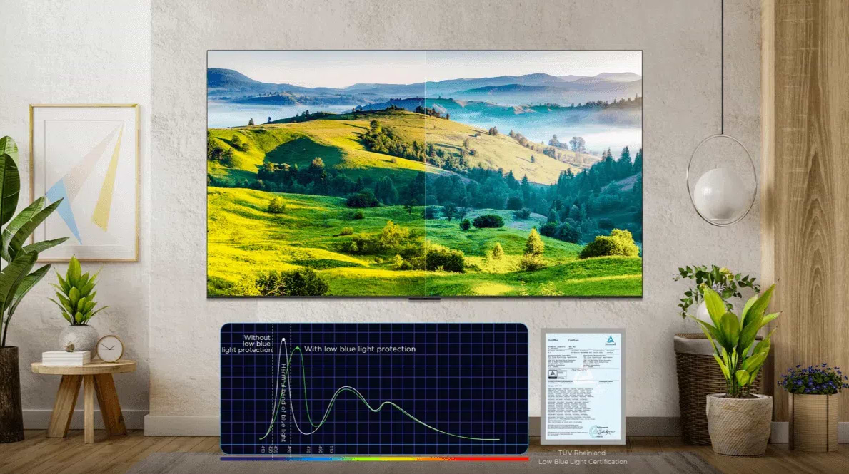 טלוויזיה חכמה 43" TCL 43P79B LED 4K Google TV - אחריות ע"י אלקטרה היבואן הרשמי 