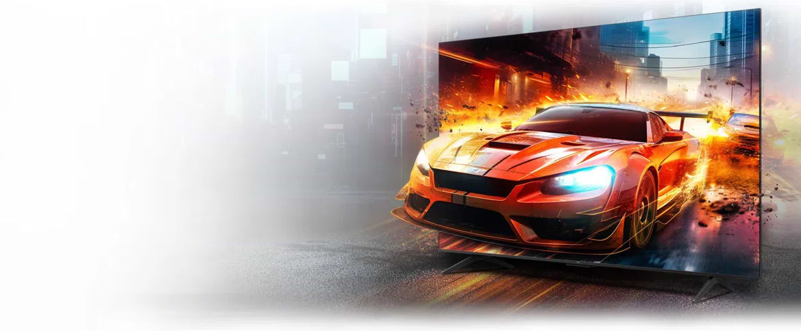 טלוויזיה חכמה 43" TCL 43P79B LED 4K Google TV - אחריות ע"י אלקטרה היבואן הרשמי 